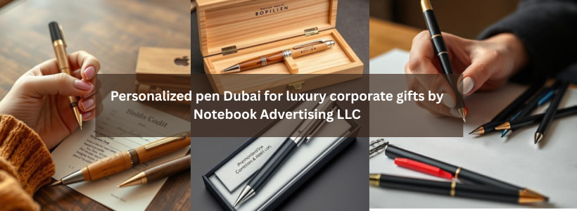 Personalized pen Dubai for luxury corporate gifts by Notebook Advertising LLC