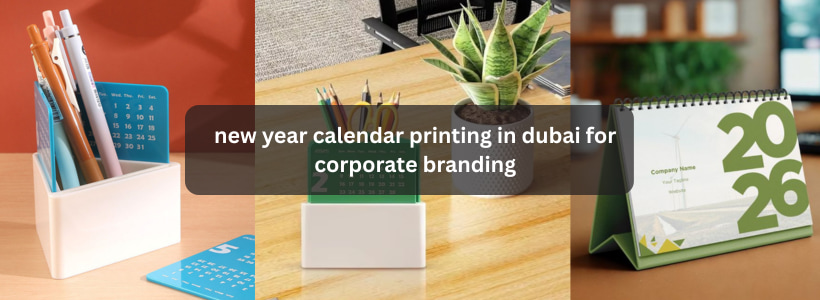 new year calendar printing in dubai for corporate branding