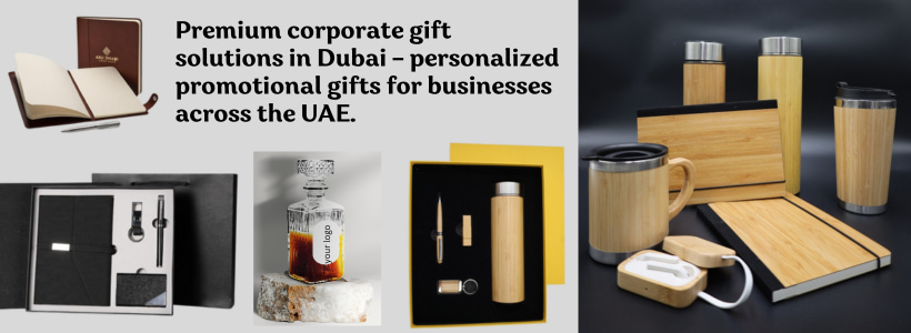 Premium corporate gift solutions in Dubai – personalized promotional gifts for businesses across the UAE.