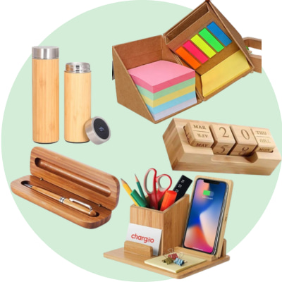 Eco-friendly gifts and sustainable stationery in UAE – personalized notebooks and promotional office merchandise for conscious corporate gifting