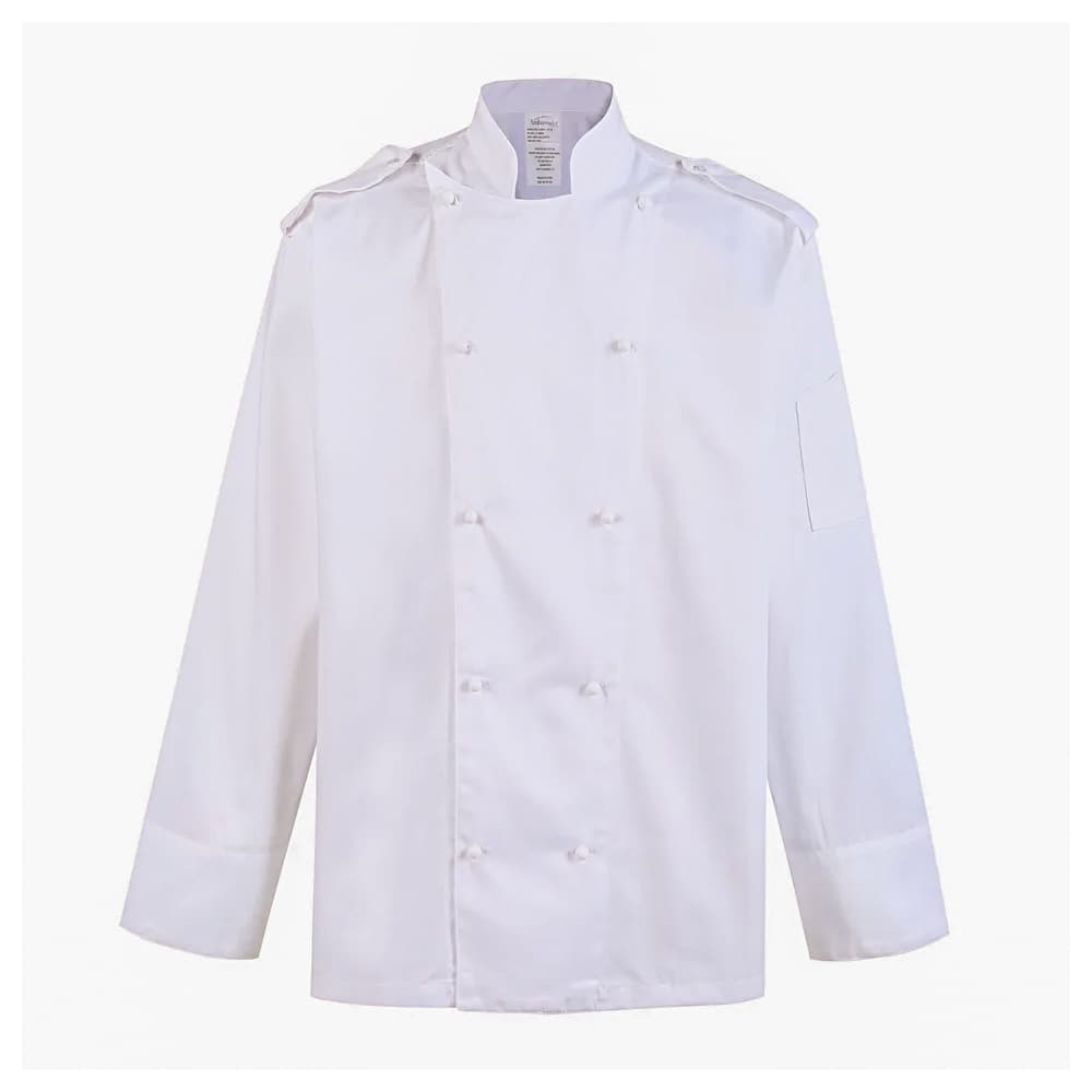 Bulk chef coats and jackets with custom logo printing in Dubai UAE