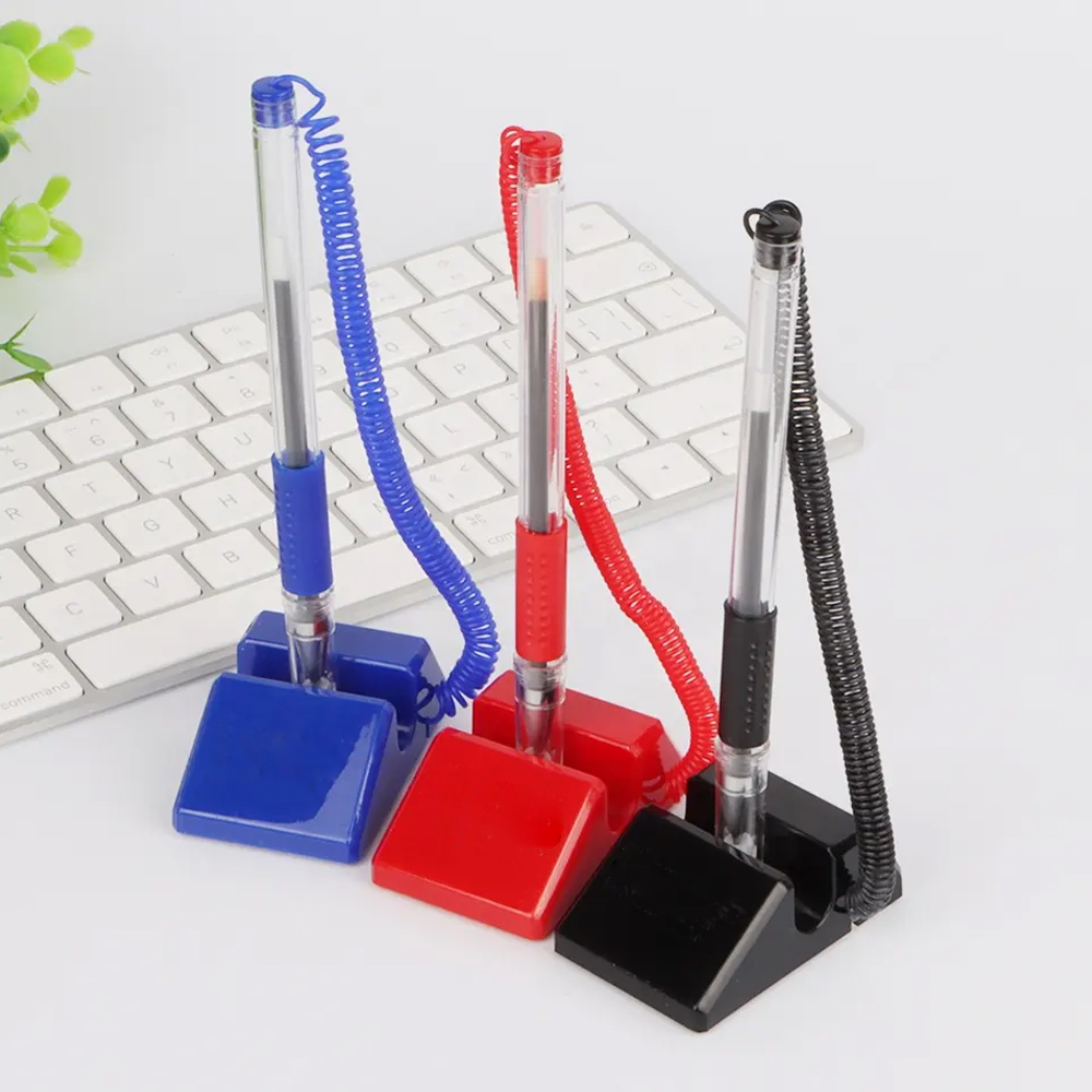 Counter pen with stand and reception desk pen for corporate gifts in Dubai – Notebook Advertising LLC