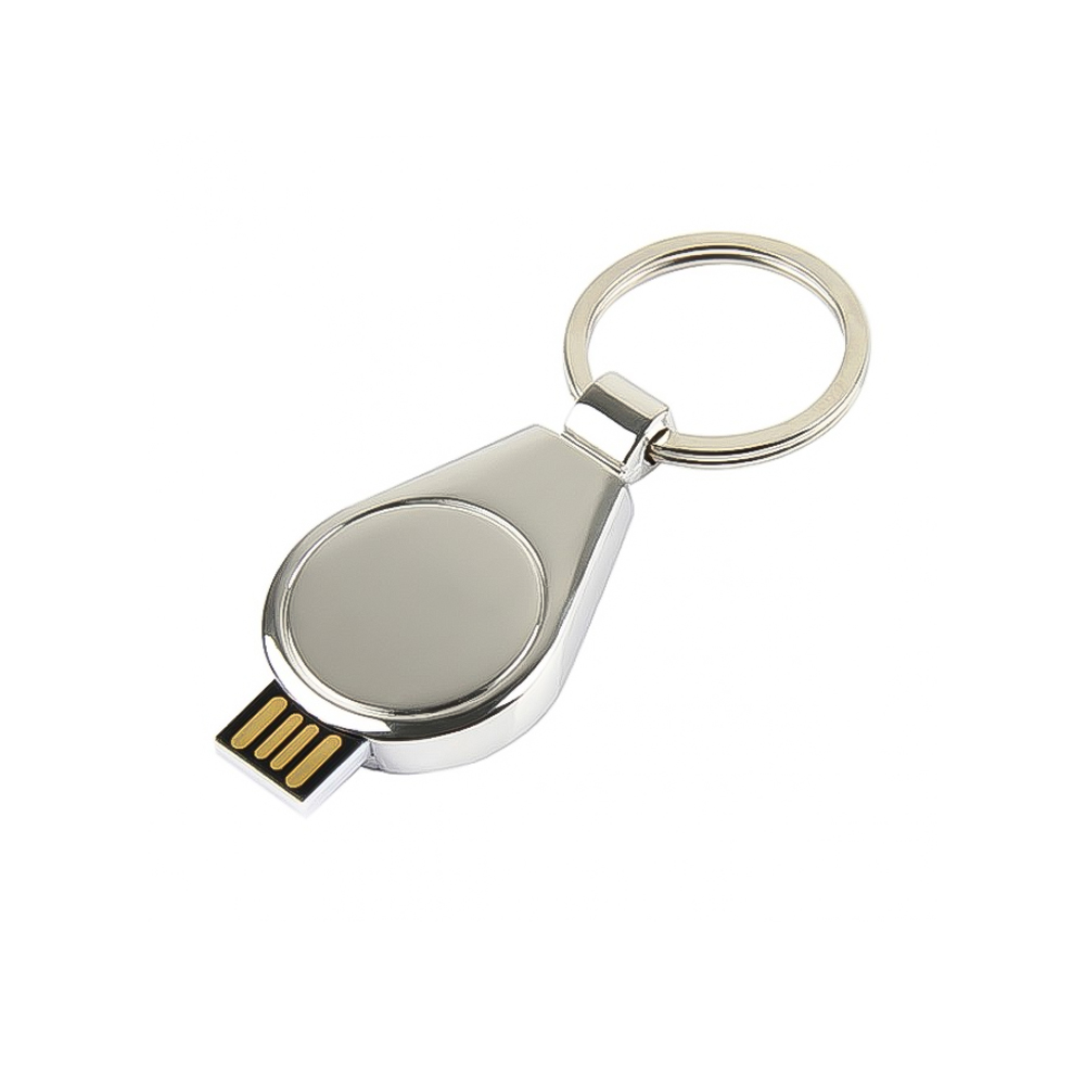 Custom Metal Keychain USB Flash Drive