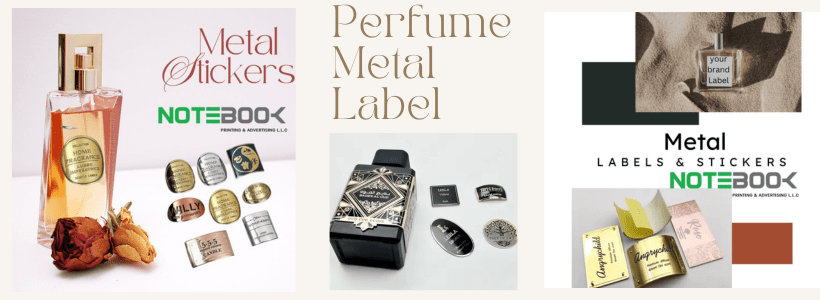 Perfume Metal Label